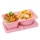 thumbnail image 5 of Contenedor De Almuerzo De Silicona Reutilizable, 2025, Contenedor De Snack Doble Compartimento Con Tapas, Contenedor De Salsas Para Almuerzo, Snack Para Viaje, Compacto, Portátil, Para, 5 of 9