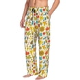 thumbnail image 6 of Kdxio Forest Mushrooms Print Men's Sleep Pajama Pant Lounge Pants with Pockets-Large, 6 of 6
