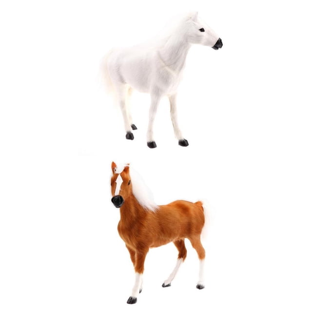 Paquete De 2 Juguetes Modelo Animales Realistas, De Acción De Suave Para Niños Y Niños , Juguetes Educativos, Regalos