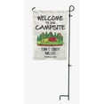 thumbnail image 4 of Printtoo White Welcome To Our Campsite Garden Summer Personalized Camping Flags For Campers Double SidedFlagCampsiteFlagOutdoor Garden Sign, 4 of 4