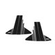 thumbnail image 1 of Postes de pilares, molduras laterales para puertas y ventanas, cubierta de piano para accesorios 2020 2021 2022, color negro, 16 piezas, 1 of 5