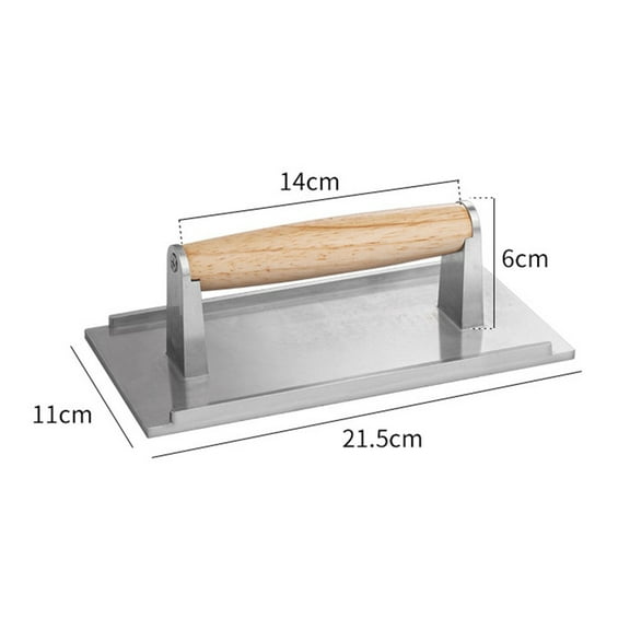 Aoqianlan Cooking Grill Press Griddle Flat Top Grill Burger Press Patty Maker