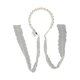 thumbnail image 2 of LED Warm Light Headband Women Wedding White Lace Ribbon Faux Pearl Luminous Hair Hoop Hairband, 2 of 5