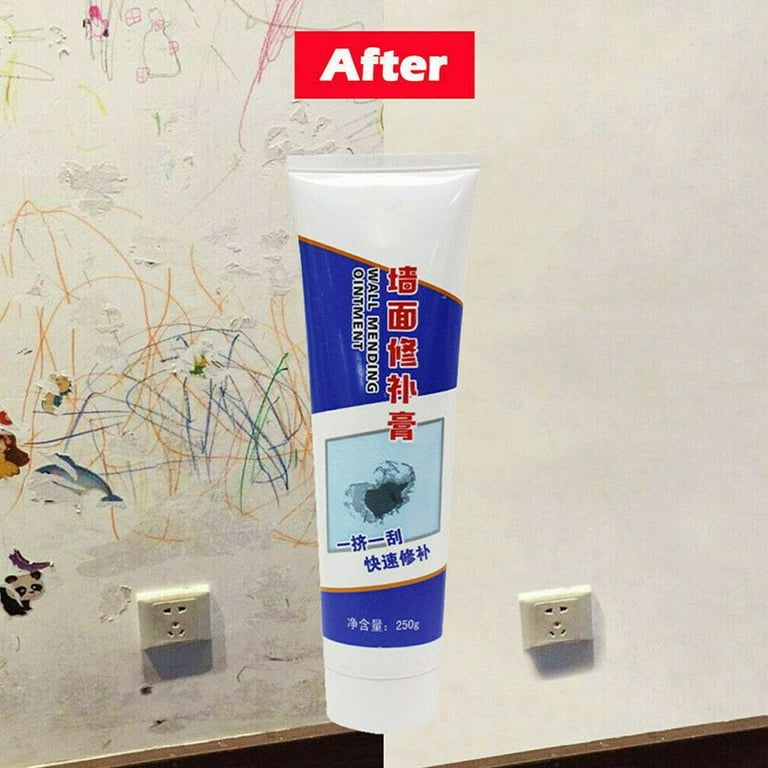 250g Wall Repair Cream Wall Peeling Plaster Hole Repair Paste Q9F8 -  Walmart.com