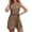 Brown, variant on MuXiKeJi Clothes 2 Piece Short Sets for Women Summer Tank Top Matching Shorts Workout Lounge Set Vacation Tracksuit