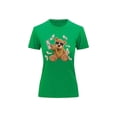 thumbnail image 1 of Playera Blusa de Oso Millonario con Dólares Dinero Ropa De Mujer Color Verde Talla Grande Marca Emil SaEs, 1 of 4