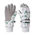 thumbnail image 2 of 4-9 Years Toddler Kids Boys Girls Gloves Winter Outdoor Windproof Warm Lock Temperature Ski Gloves Cold Weather Thick Warm Gloves for Kids, 2 of 4