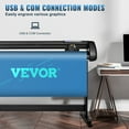 thumbnail image 4 of VEVOR Vinyl Cutter, 53inch Vinyl Cutter Plotter with Stand, Adjustable Speed Force for Sign Making Vinyl Plotter, Vinyl Tape Tools, 4 of 9