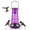 Purple, variant on Kingsyard 18.6 oz Red Ombre Glass Hummingbird Feeder, 5 Yellow Ports, Ant Moat Included