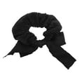 thumbnail image 4 of Unique Bargains 1 Pc Grace Hair Scarf Scrunchies Hair Ties Black, 4 of 5
