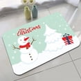 thumbnail image 4 of Stijggn Christmas Washable Rug Christmas Home Decor Xmas Welcome Christmas Mat Non-Slip and Washable Winter Doormat Rubber Back Snowflakes Door Mat Rugs Indoor Outdoor, 4 of 8