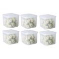 thumbnail image 1 of Storage Box Organizer of Refrigerator with Cover Storage Room Organization for Vegetable, Fruits and Kitchen Food, 1 of 5