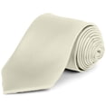 thumbnail image 1 of Corbata Umo Lorenzo Lorenzo Classic Marfil Satinada 144,7 cm x 8,2 cm, 1 of 5