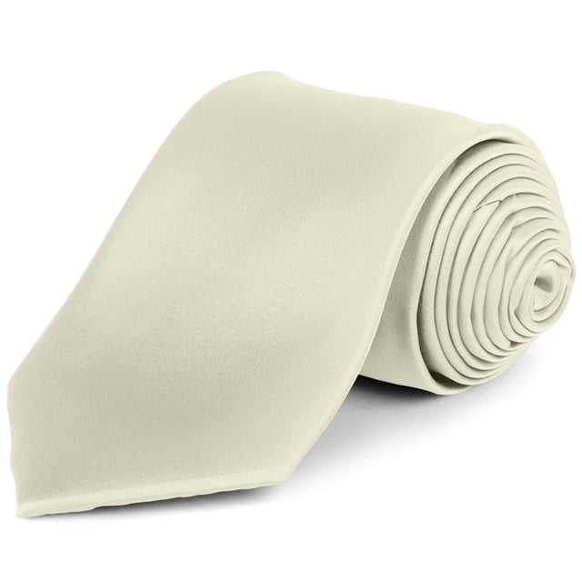 Corbata Umo Lorenzo Lorenzo Classic Marfil Satinada 144,7 cm x 8,2 cm