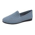 thumbnail image 3 of Women Wide Width Breathable Walking Comfortable Slip on Sneakers Lightweight Sneaker Nurse Shoes Arch Support Sneakers Breathable Soft Running Shoes Anti Skid Sports Diabetic Foam Shoes, 3 of 7