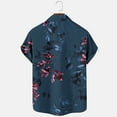thumbnail image 6 of NuoCaiYun Men Hawaiian Shirts Short Sleeve Summer Beach Tropical Button Down Shirt with Pocket, 6 of 6