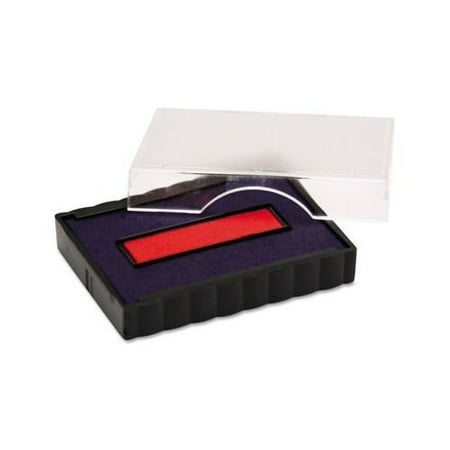 UPC: 0010736051399 | Trodat USSP4750BR Stamp Replacement Pad 1 Each Red Blue