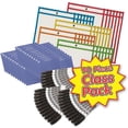 thumbnail image 1 of Charles Leonard Dry Erase Pocket, Classroom Pack, Assorted Colors, 30 Count, 1 of 1