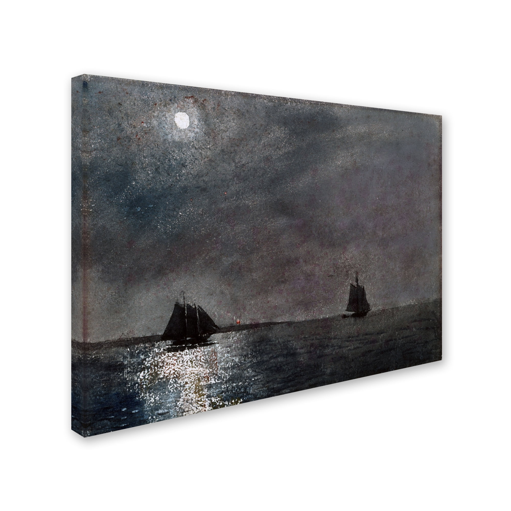 Homer 'Eastern Point Light' Canvas Art