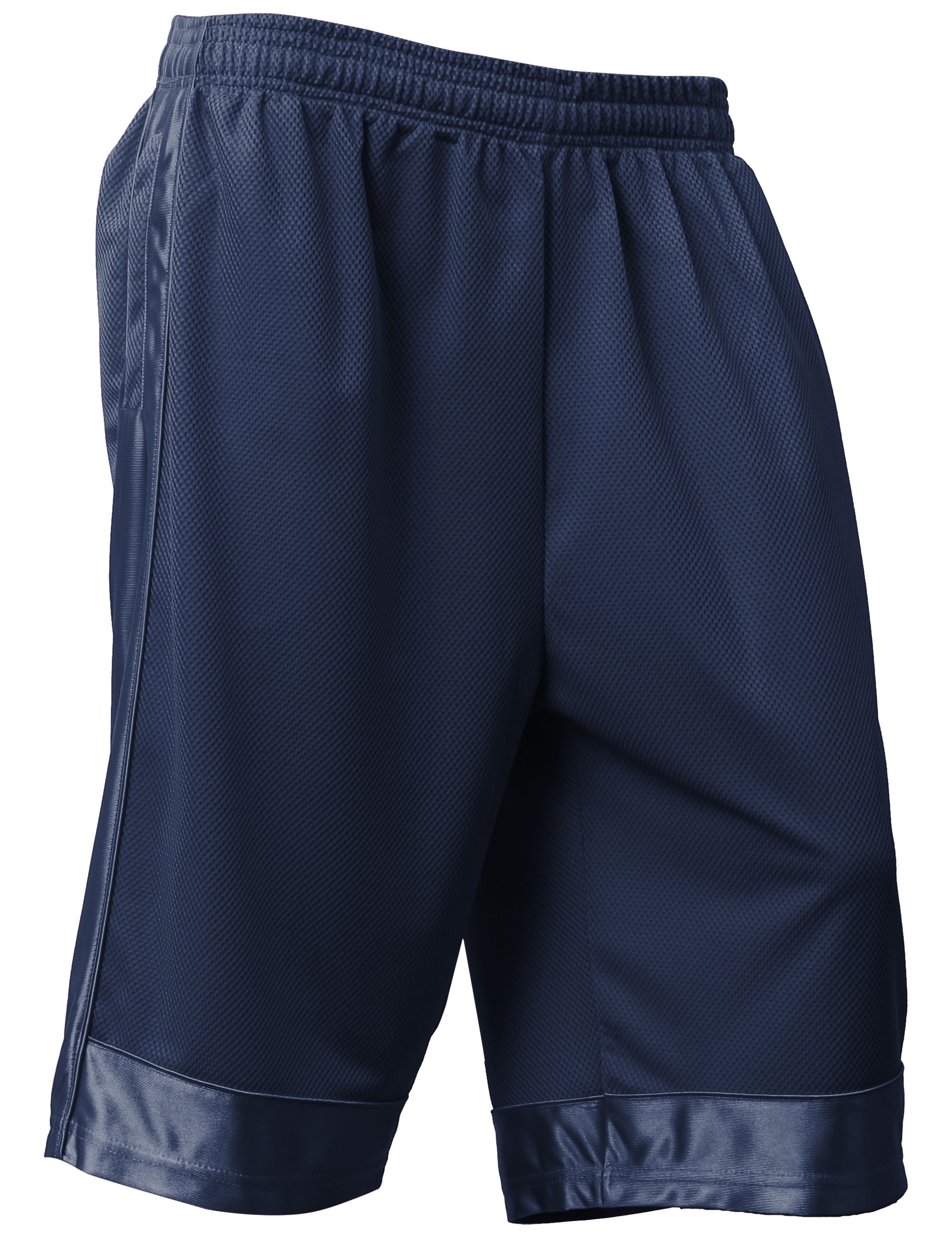 Ma Croix Mens Premium Basketball Mesh Shorts Heavyweight with Secure Zipper Back Pocket Big and Tall S-5XL