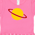 thumbnail image 3 of Inktastic Cute Saturn Gift Baby Girl Dress, 3 of 4