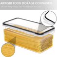 thumbnail image 2 of Airtight Food Storage Containers with Lids 4PCS Set 3.2L,for Pasta, 2 of 5