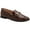 Choc Croc, variant on Womens Brown Crocodile Cushioned Gayle Round Toe Slip On Dress Loafers Shoes 6 M