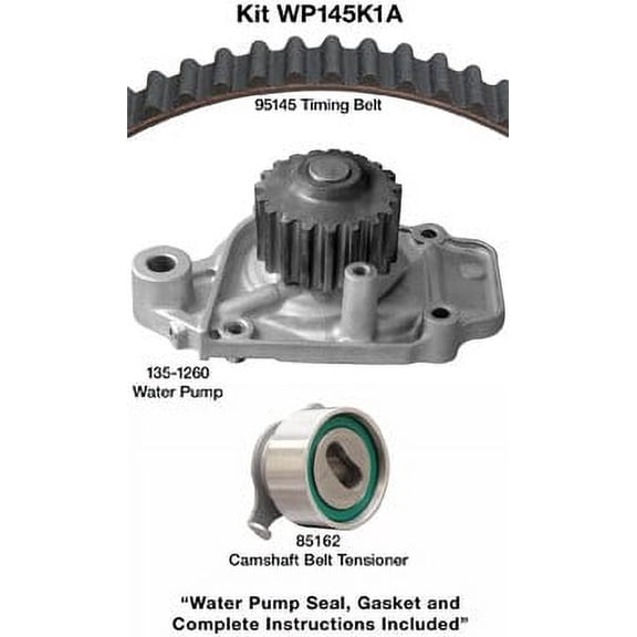Dayco WP145K1A Water Pump Kit Fits select: 1988-1991 HONDA CIVIC