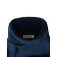 thumbnail image 4 of H2H Mens Casual Slim Fit Pullover Sweaters Lightweight Turtleneck Thermal Basic Designed NAVY US L/ASIA 3XL (KMTTL028), 4 of 6