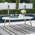 thumbnail image 2 of Signature Design by Ashley Seton Creek White Outdoor Dining Table, 2 of 10