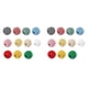 thumbnail image 1 of Bewildely Cotton Thread Weave Socks Clothes Hats Sewing Prop Multicolored Meters Practicing Clothing 100 Rope for Beginners DIY Ropes verde + blanco 2piezas, 1 of 1