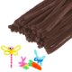 thumbnail image 1 of Uxcell 100-Pack Limpiapipas para Manualidades, 11.8" Varillas de Chenille para Arte/Festivales Ramo/Manualidades/Christmas/Proyectos DIY [Marrón], 1 of 7