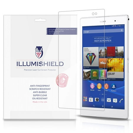 iLLumiShield Screen Protector w Anti-Bubble 2x for Sony Xperia Z3 Tablet Compact