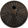 thumbnail image 3 of Yaheetech 26.5lbs 18'' Outdoor Patio Market Umbrella Base Stand,Round, Bronze, 3 of 9