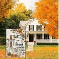 thumbnail image 2 of Fall Cross House Flags for Outdoor Decoration, Thanksgiving Religious Cross Fall for Jesus with Pumpkins Maple Leaves Large Yard Flag, Decorative Autumn Seasonal Farmhouse Holiday Outside Decor 28x40, 2 of 6