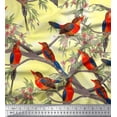 thumbnail image 1 of Soimoi Cotton Poplin Fabric Boy,Surfboard And Beach Bird Printed Craft Fabric by the Yard 42 Inch Wide, 1 of 1
