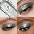thumbnail image 2 of QIC Milky Way Liquid Eyeshadow, Shimmer Glitter Liquid Eye Shadow, Long-Lasting Waterproof Sparkle Eye Makeup, Silver Highlighter Eyeshadow for Daily & Party, 5ml, 2 of 8