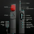 thumbnail image 4 of Portable Wireless  Detector, Anti-spy  Detector Bug Detector, Invisible  Detector And Bug Detector, Suitable for In- Hotel Travel Office, Level 6 Sensitivity, 4 of 9