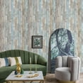 thumbnail image 4 of UMIGGEE 17.7" x 118" Rustic Wood Wallpaper Self-Adhesive Removable Wallpaper Blue Peel and Stick Wallpaper Vinyl Wood Wall Paper for Home Decoration Wall Covering Old Furniture Renovation, 4 of 8