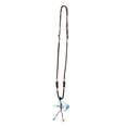 thumbnail image 1 of Medallón de cristal Collar Aromaterapia Colcomx aceite esencial Difusor Azul claro, 1 of 6