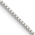 thumbnail image 1 of 925 Sterling Silver 1.1mm Box Chain Necklace Pendant Charm, 1 of 9