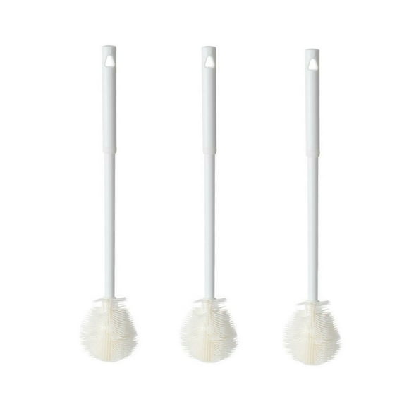 ZZkhGO Bottle Brush Set, 3PCS Long Handle Cup Cleaning Brushes, Glass Wall Machine Gap Cleaner for Household