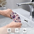 thumbnail image 3 of Pofeuu Skull lips record Guitar Print Hand Towel 27.5" x 16" Soft Absorbent Towel for Bathroom SPA Gym Hotel, 3 of 6