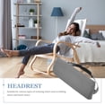 thumbnail image 4 of HEALEEP Simple And Modern Lounge Chair Grey Sponge Neck Support 1Set, 4 of 8