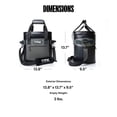 thumbnail image 5 of RTIC Ultra-Tough 15 Qt 20-Can Soft-Sided Cooler, Blue / Grey, 5 of 9