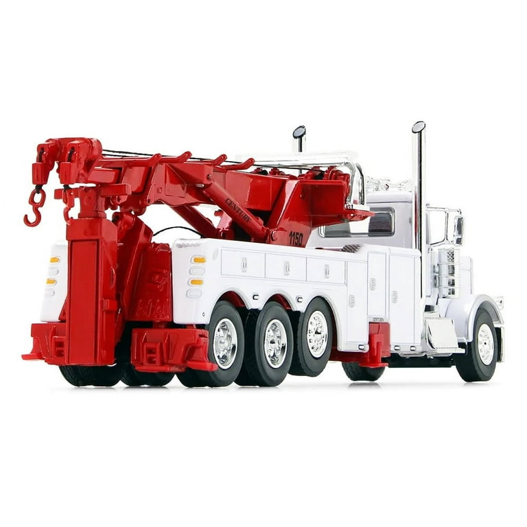 Peterbilt 389 with Century 1150 Rotator Wrecker Tow Truck White