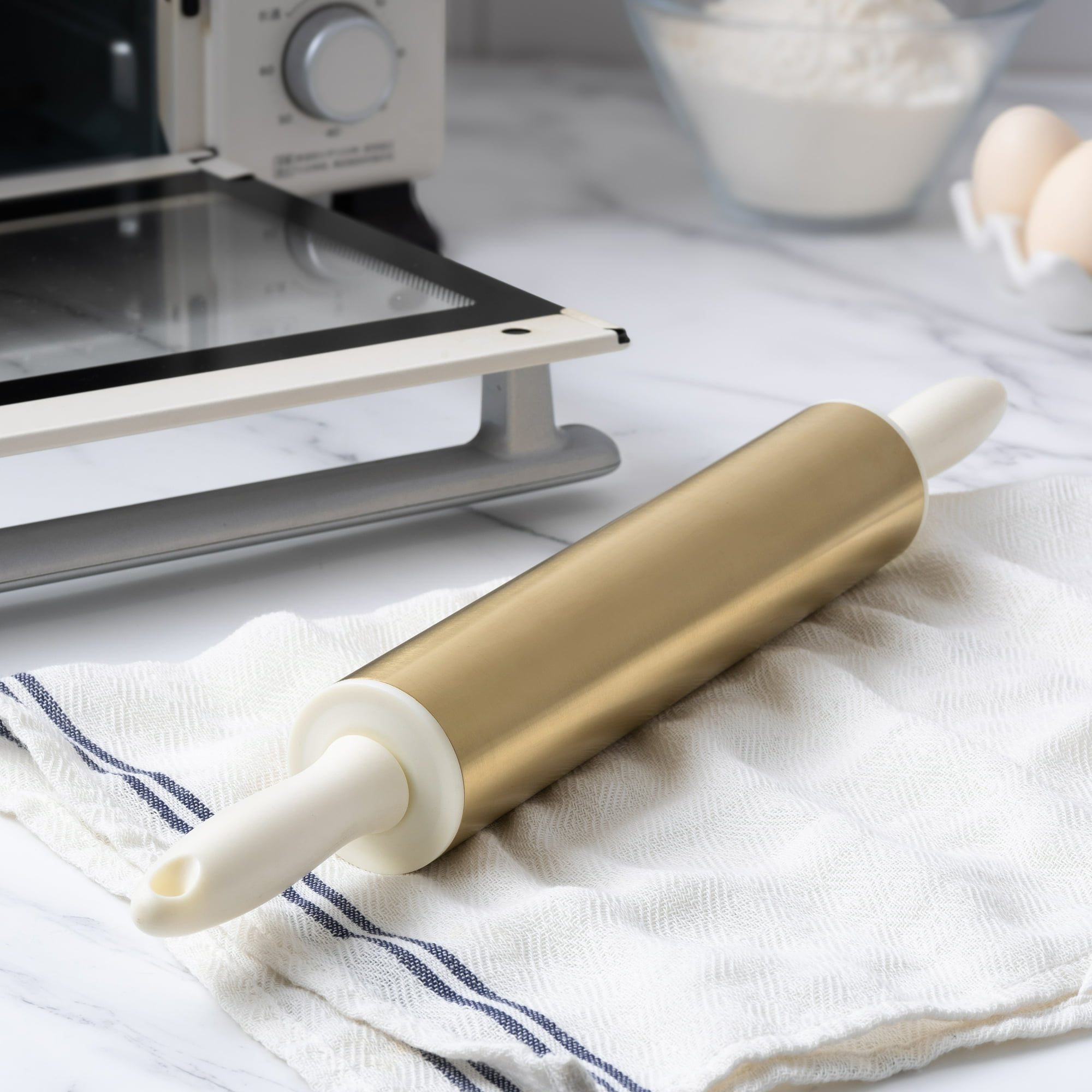 Cook with Color Rolling Pin – Comfortable Grip for Effortless Baking