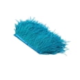 thumbnail image 1 of JUNWELL 1 Yard Dyed Ostrich Feather Fringe Trim Ribbon Embellishment Cream, 1 of 8