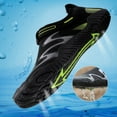 thumbnail image 2 of Dakaela Water Shoes for Men Women Swim Beach Hiking Barefoot Socks Quick Dry Aqua Sneakers Black 5.5, 2 of 8
