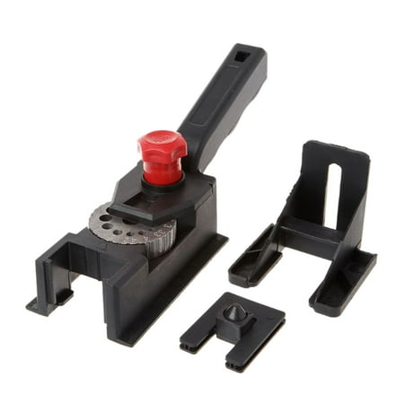 

QUSENLON Durable Punch Locator 10 Holes 3-12mm Woodworking Drill Locator Tool Guide Jig Dowelling Template Guide for Carpentry